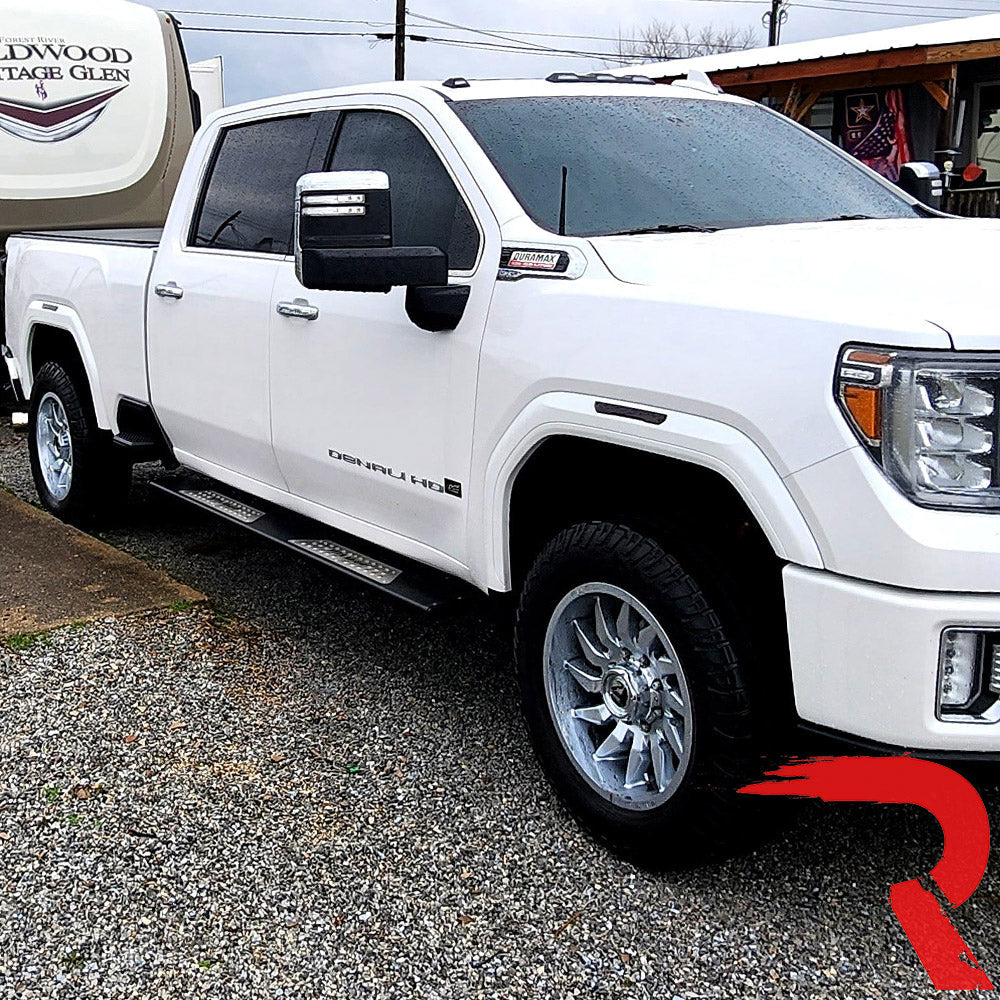 GMC 20-26 Sierra HD 2500/3500 (4th Gen) Fender Lenses (4-Piece Set) Ultra Bright LED Lights - Multiple Options