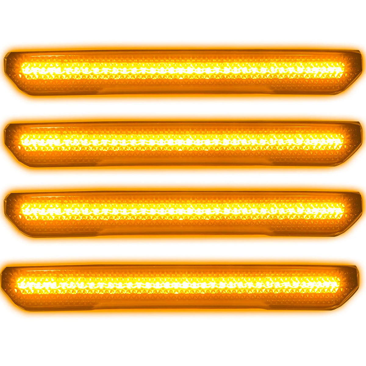 GMC 20-26 Sierra HD 2500/3500 (4th Gen) Fender Lenses (4-Piece Set) Ultra Bright LED Lights - Multiple Options