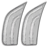 Cadillac 21-24 Escalade & GMC 21-24 Yukon/Yukon XL/Yukon Denali (5th Gen) & 21-24 Chevy Tahoe/Suburban (5th GEN) LED Front Fender Lens White or Amber LEDs - Smoked or Clear Lens