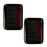 Jeep Wrangler JK 07-18 Ultra Bright LED Tail Lights - Multiple Lens