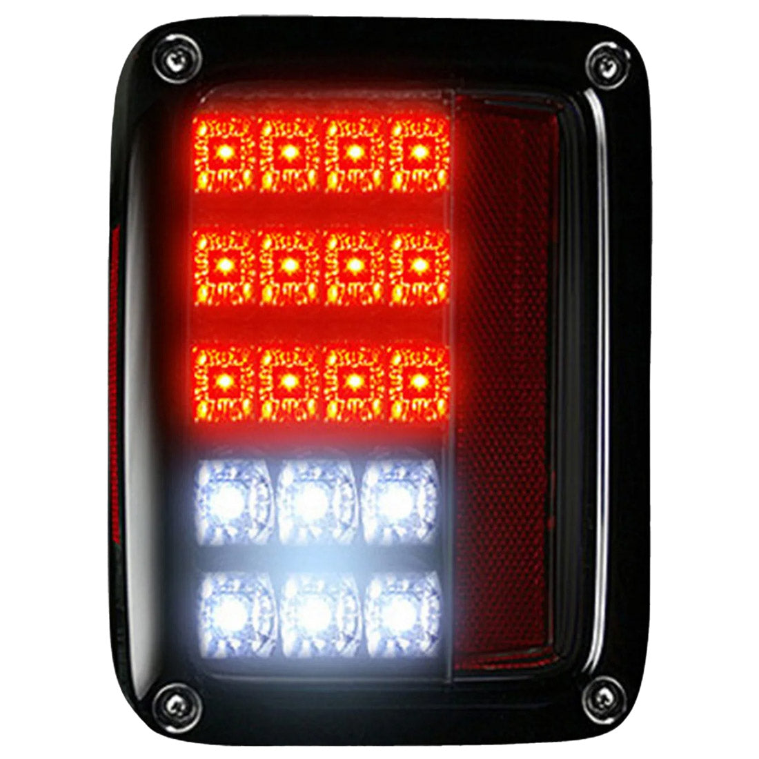 Jeep Wrangler JK 07-18 Ultra Bright LED Tail Lights - Multiple Lens
