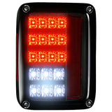 Jeep Wrangler JK 07-18 Ultra Bright LED Tail Lights - Multiple Lens