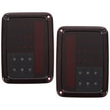 Jeep Wrangler JK 07-18 Ultra Bright LED Tail Lights - Multiple Lens