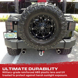 Jeep Wrangler JK 07-18 Ultra Bright LED Tail Lights - Multiple Lens