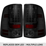 Dodge RAM 1500 Classic Body 09-23 LED Tail Lights (Replaces Factory/OEM LED Only) - Multiple Lens