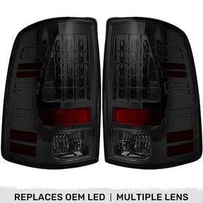 Dodge RAM 1500 13-18 LED Tail Lights (Replaces Factory/OEM LED Only) - Multiple Lens RECON Dodge RAM 1500 13-18 LED Tail Lights (Replaces Factory/OEM LED Only) - Multiple Lens Dodge RAM 1500 13-18 LED Tail Lights (Replaces Factory/OEM LED Only) - Multiple Lens Dodge RAM 1500 13-18 LED Tail Lights (Replaces Factory/OEM LED Only) - Multiple Lens Dodge RAM 1500 13-18 LED Tail Lights (Replaces Factory/OEM LED Only) - Multiple Lens