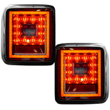 Jeep Wrangler JL 18-26 Ultra Bright Scanning OLED Tail Lights (Replaces Factory/OEM Halogen) - Multiple Lens