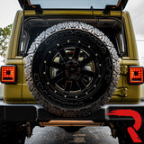 Jeep Wrangler JL 18-26 Ultra Bright Scanning OLED Tail Lights (Replaces Factory/OEM Halogen) - Multiple Lens