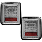 Jeep Wrangler JL 18-26 Ultra Bright Scanning OLED Tail Lights (Replaces Factory/OEM Halogen) - Multiple Lens