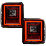 Jeep Wrangler JL 18-26 Ultra Bright Scanning OLED Tail Lights (Replaces Factory/OEM Halogen) - Multiple Lens