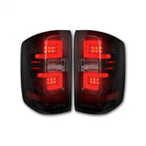 Chevy Silverado 1500 16-18 (Replaces Factory/OEM LED Tail Lights Only) OLED Tail Lights in Multiple Lens