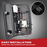 Chevy Silverado / GMC Sierra 15-19 Dually (Replaces OEM Halogen Only) Tail Lights OLED in Multiple Lens
