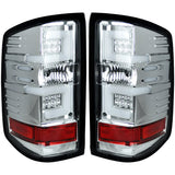Chevy Silverado 1500 14-18 (Replaces OEM Halogen Only) Tail Lights OLED in Multiple Lens