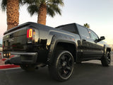 GMC Sierra 2500/3500 16-19 (Fits Single Wheel & Replaces Factory LED Style Only) Tail Lights OLED in Multiple Lens