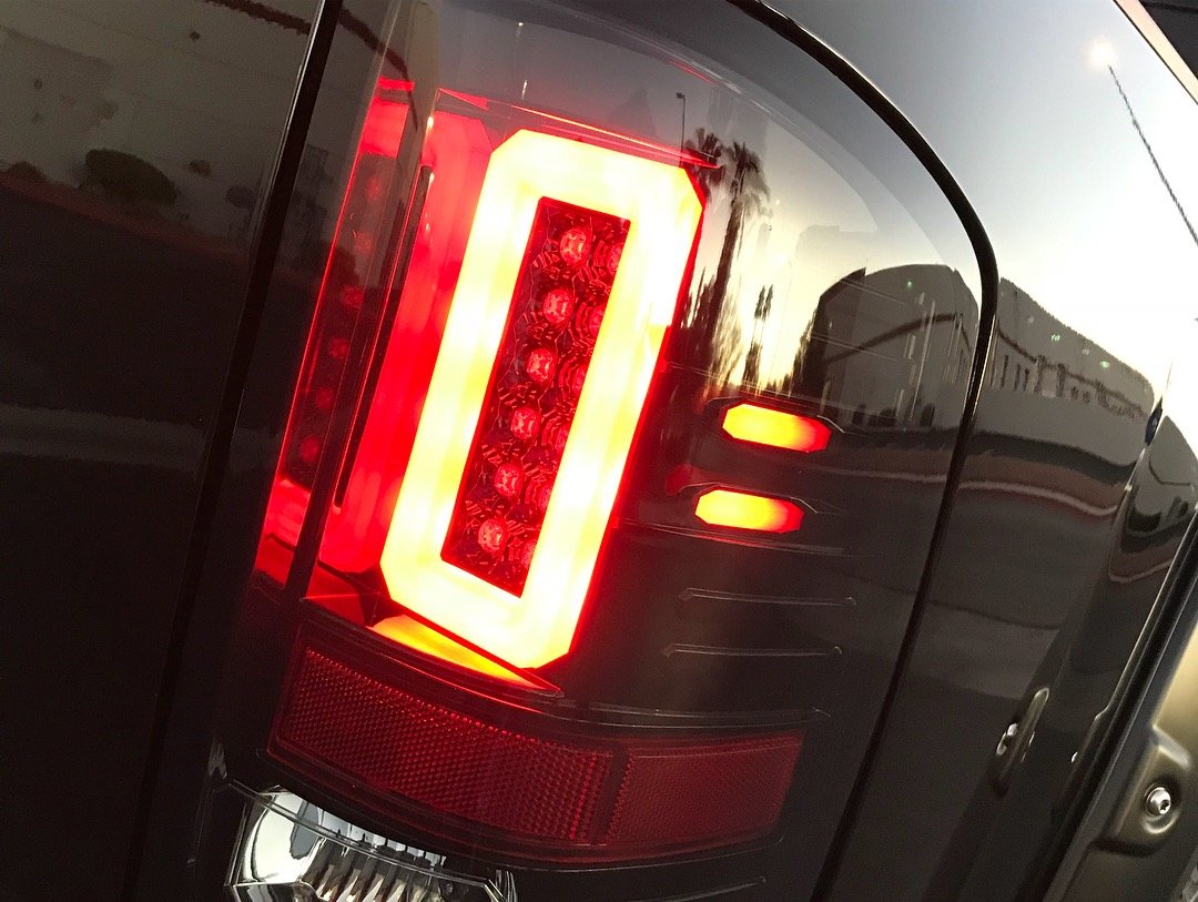 GMC Sierra 1500 16-18 (Replaces Factory LED Style Only) Tail Lights OLED in Multiple Lens