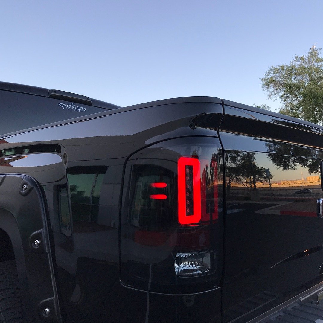 GMC Sierra 2500/3500 14-19 (Only Fits 3rd Gen Single Wheel w/ Factory OEM Halogen Style) Tail Lights OLED in Multiple Lens