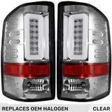 GMC Sierra 1500 14-18  Ultra Bright OLED Tail Lights (3rd Gen w/ Factory Halogen Style) - Multiple Lens