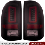 GMC Sierra 2500/3500 14-19 (Only Fits 3rd Gen Single Wheel w/ Factory OEM Halogen Style) Tail Lights OLED in Multiple Lens