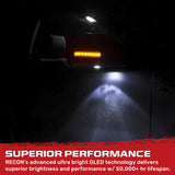 Ford F150 & Raptor 09-14 Side Mirror Lenses Ultra Bright LED Turn Signal Lights - Multiple Options