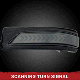 Dodge 19-24 RAM 1500 Side Mirror Lenses (2-Piece Set) Scanning LED Turn Signals - Multiple Lens & Colors