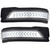 Dodge 19-24 RAM 1500 Side Mirror Lenses (2-Piece Set) Scanning LED Turn Signals - Multiple Lens & Colors