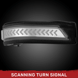 Dodge 19-24 RAM 1500 Side Mirror Lenses (2-Piece Set) Scanning LED Turn Signals - Multiple Lens & Colors