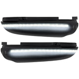 Dodge 19-21 RAM 1500 Classic Body Side Mirror Lights (2-PC Set) High Power LED White Running Lights, Puddle Lights & Scanning Amber Turn Signals - Smoked Lens