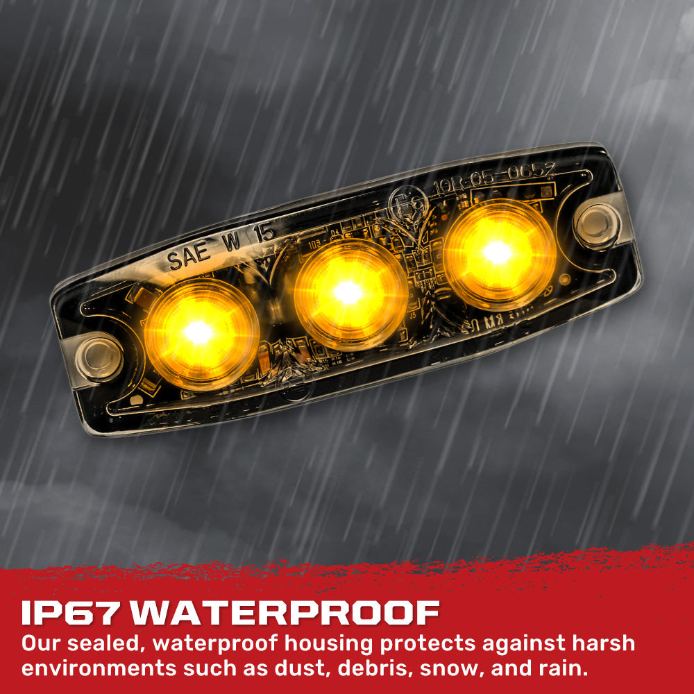 Universal 3-LED 12 Function 3.5" Ultra-Thin 0.25" Emergency Flashing Strobe Light - Multiple Colors RECON Universal 3-LED 12 Function 3.5" Ultra-Thin 0.25" Emergency Flashing Strobe Light - Multiple Colors Universal 3-LED 12 Function 3.5" Ultra-Thin 0.25" Emergency Flashing Strobe Light - Multiple Colors Universal 3-LED 12 Function 3.5" Ultra-Thin 0.25" Emergency Flashing Strobe Light - Multiple Colors Universal 3-LED 12 Function 3.5" Ultra-Thin 0.25" Emergency Flashing Strobe Light - Multiple Colors