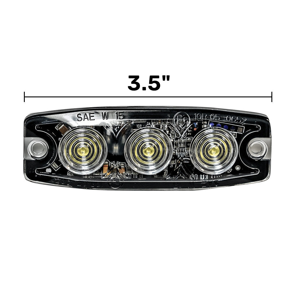Universal 3-LED 12 Function 3.5" Ultra-Thin 0.25" Emergency Flashing Strobe Light - Multiple Colors RECON Universal 3-LED 12 Function 3.5" Ultra-Thin 0.25" Emergency Flashing Strobe Light - Multiple Colors Universal 3-LED 12 Function 3.5" Ultra-Thin 0.25" Emergency Flashing Strobe Light - Multiple Colors Universal 3-LED 12 Function 3.5" Ultra-Thin 0.25" Emergency Flashing Strobe Light - Multiple Colors Universal 3-LED 12 Function 3.5" Ultra-Thin 0.25" Emergency Flashing Strobe Light - Multiple Colors