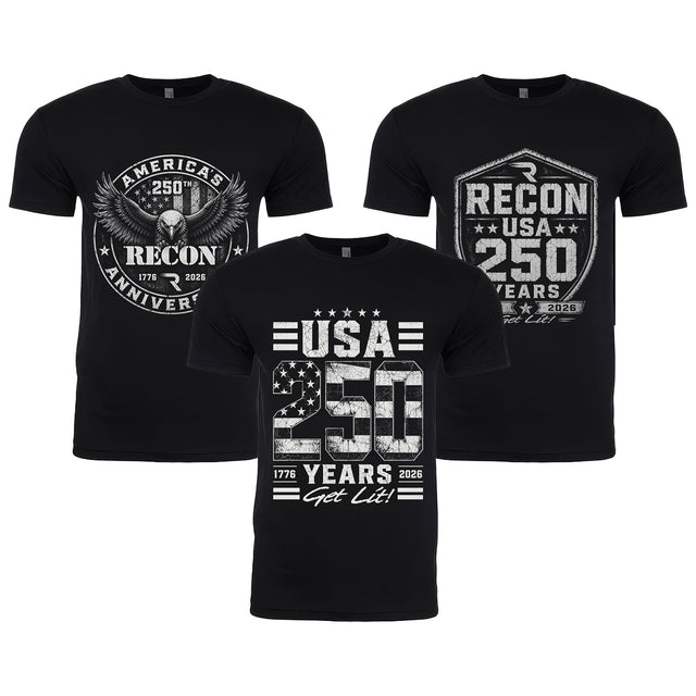 RECON 250th USA Anniversary Limited Edition T-Shirts - Multiple Styles RECON RECON 250th USA Anniversary Limited Edition T-Shirts - Multiple Styles RECON 250th USA Anniversary Limited Edition T-Shirts - Multiple Styles RECON 250th USA Anniversary Limited Edition T-Shirts - Multiple Styles RECON 250th USA Anniversary Limited Edition T-Shirts - Multiple Styles