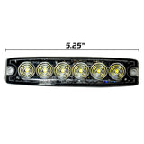 Universal 6-LED 23 Function 5.25" Ultra-Thin 0.25" Emergency Flashing Strobe Light - Multiple Colors RECON Universal 6-LED 23 Function 5.25" Ultra-Thin 0.25" Emergency Flashing Strobe Light - Multiple Colors Universal 6-LED 23 Function 5.25" Ultra-Thin 0.25" Emergency Flashing Strobe Light - Multiple Colors Universal 6-LED 23 Function 5.25" Ultra-Thin 0.25" Emergency Flashing Strobe Light - Multiple Colors Universal 6-LED 23 Function 5.25" Ultra-Thin 0.25" Emergency Flashing Strobe Light - Multiple Colors