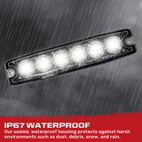 Universal 6-LED 23 Function 5.25" Ultra-Thin 0.25" Emergency Flashing Strobe Light - Multiple Colors RECON Universal 6-LED 23 Function 5.25" Ultra-Thin 0.25" Emergency Flashing Strobe Light - Multiple Colors Universal 6-LED 23 Function 5.25" Ultra-Thin 0.25" Emergency Flashing Strobe Light - Multiple Colors Universal 6-LED 23 Function 5.25" Ultra-Thin 0.25" Emergency Flashing Strobe Light - Multiple Colors Universal 6-LED 23 Function 5.25" Ultra-Thin 0.25" Emergency Flashing Strobe Light - Multiple Colors