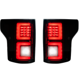 Ford F150 15-17 Ultra Bright LED Tail Lights (Replaces Factory/OEM Halogen Only) - Multiple Lens