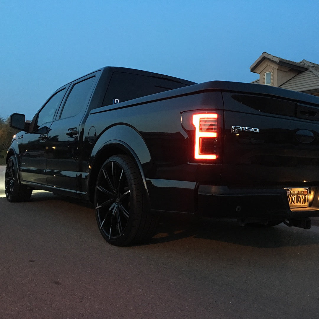 Ford F-150 SVT Raptor 17-20 Ultra Bright OLED Tail Lights (Replaces Factory/OEM LED with BLIS) - Multiple Lens
