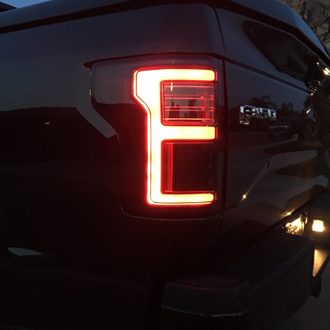 Ford F-150 SVT Raptor 17-20 Ultra Bright OLED Tail Lights (Replaces Factory/OEM LED with BLIS) - Multiple Lens