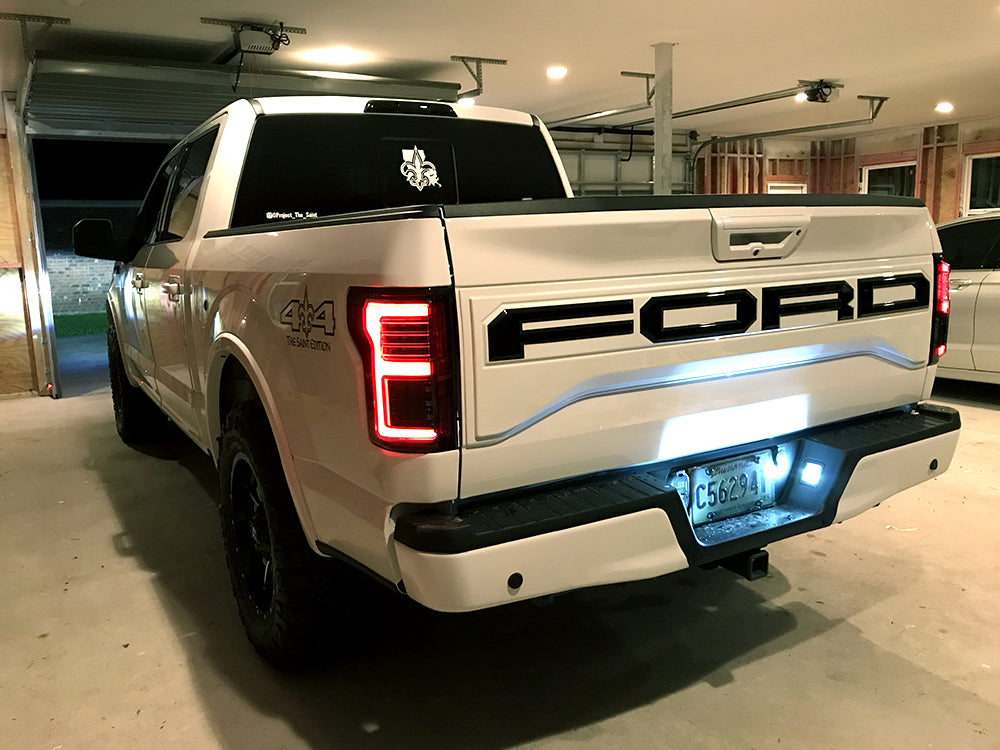 Ford F-150 SVT Raptor 17-20 Ultra Bright OLED Tail Lights (Replaces Factory/OEM LED with BLIS) - Multiple Lens