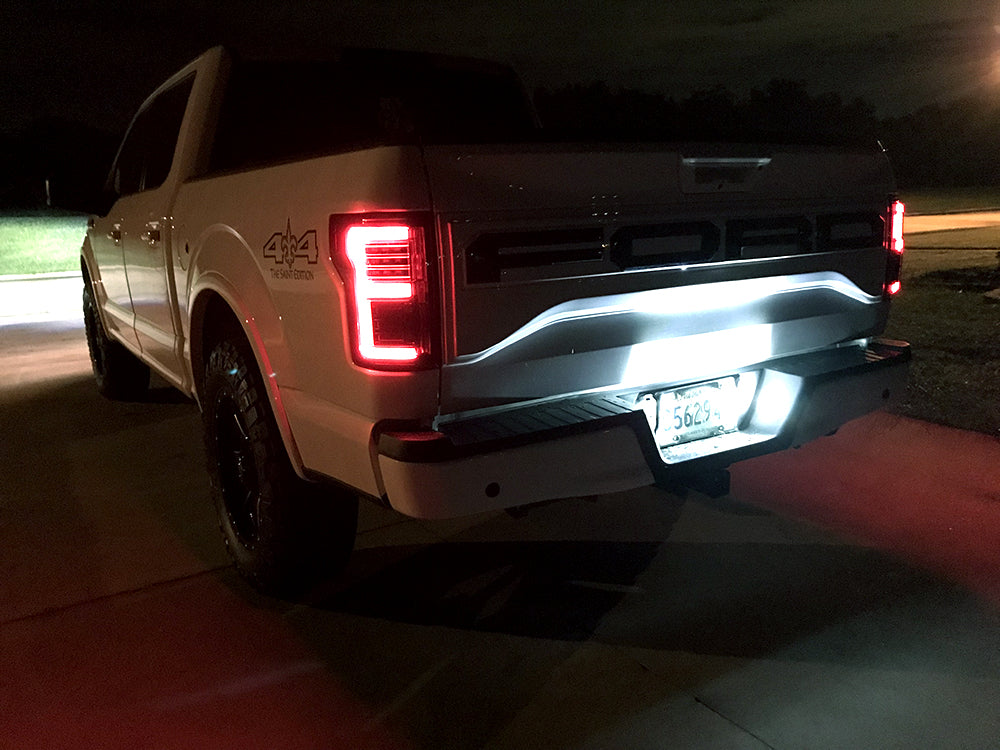 Ford F-150 SVT Raptor 17-20 Ultra Bright OLED Tail Lights (Replaces Factory/OEM LED with BLIS) - Multiple Lens