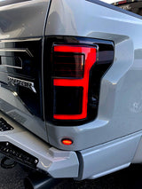 Ford F-150 SVT Raptor 17-20 Ultra Bright OLED Tail Lights (Replaces Factory/OEM LED with BLIS) - Multiple Lens
