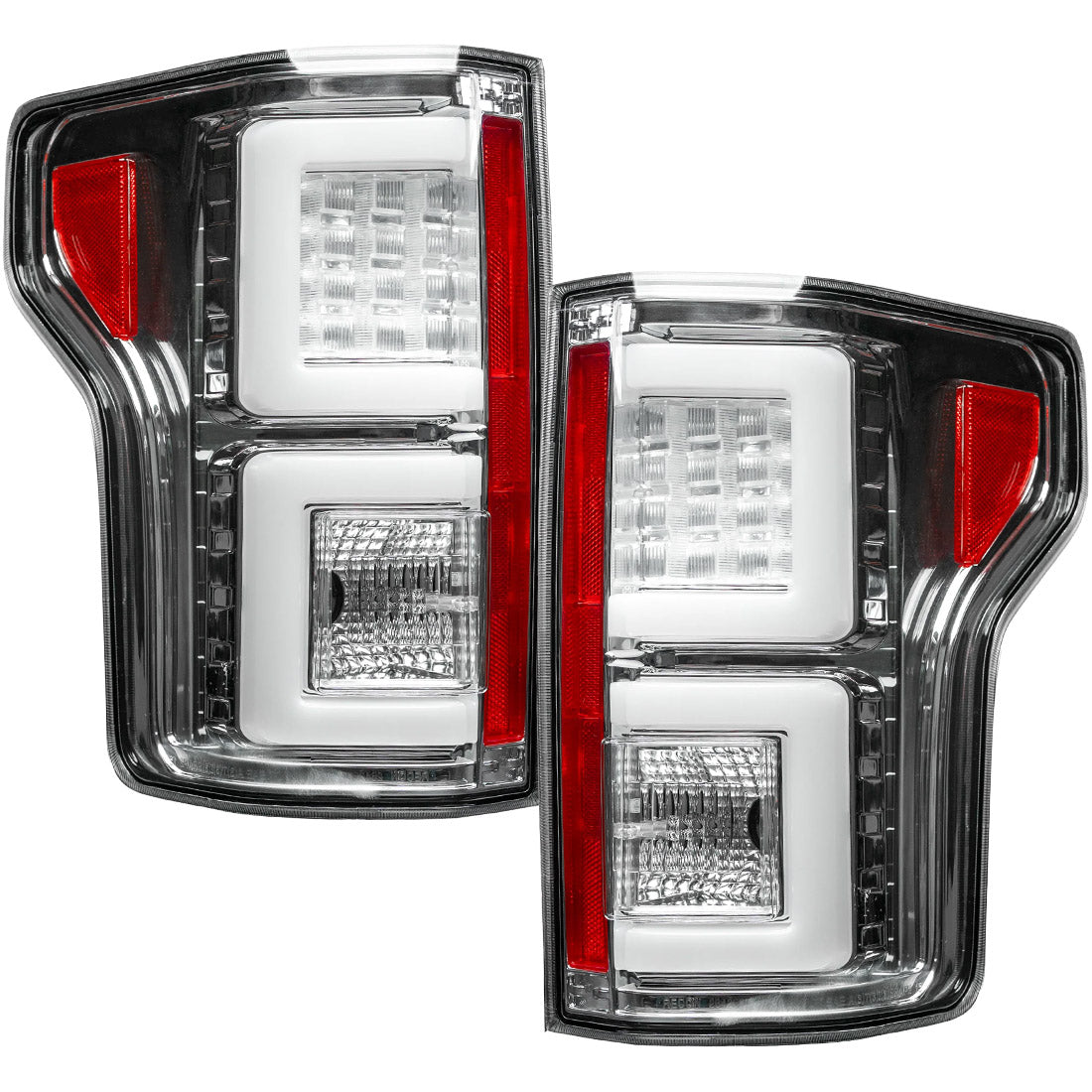 Ford F150 15-17 Ultra Bright LED Tail Lights (Replaces Factory/OEM Halogen Only) - Multiple Lens