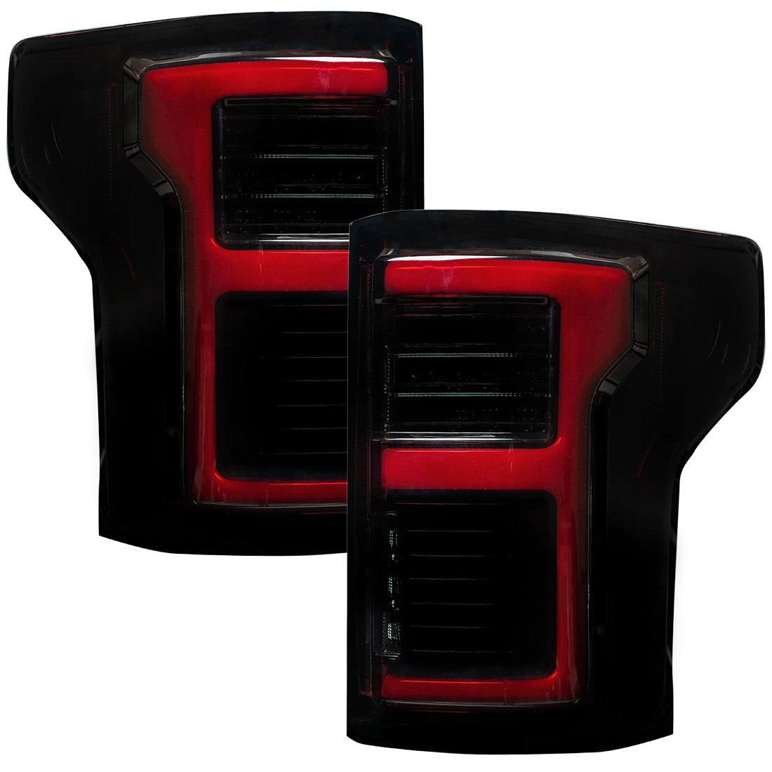 Ford F-150 SVT Raptor 17-20 Ultra Bright OLED Tail Lights (Replaces Factory/OEM LED with BLIS) - Multiple Lens