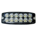 Universal 12-LED 30 Function 5.25" Ultra-Thin 0.25" Emergency Flashing Strobe Light - Multiple Colors