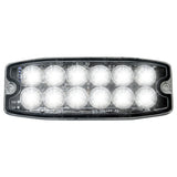 Universal 12-LED 30 Function 5.25" Ultra-Thin 0.25" Emergency Flashing Strobe Light - Multiple Colors