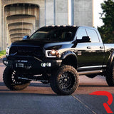 Dodge RAM 1500 09-23 Classic Body Projector Headlights OLED Halos & DRL - Multiple Styles