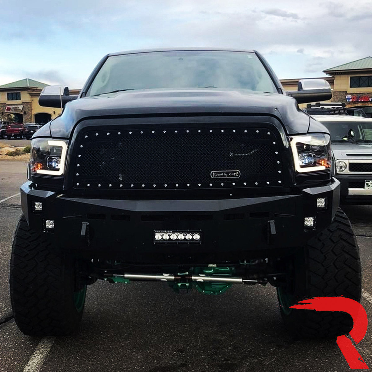 Dodge RAM 1500 09-23 Classic Body Projector Headlights OLED Halos & DRL - Multiple Styles