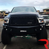 Dodge RAM 1500 09-23 Classic Body Projector Headlights OLED Halos & DRL - Multiple Styles