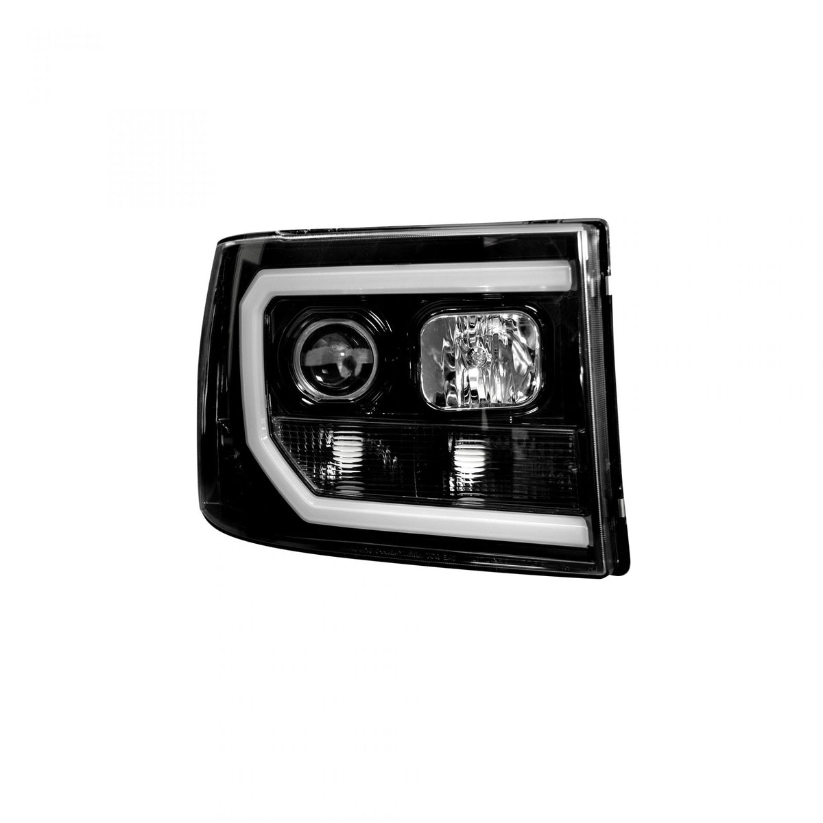 GMC Sierra 07-13 Projector Headlights OLED Halos & DRL - Multiple Styles