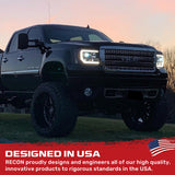 GMC Sierra 07-13 Projector Headlights OLED Halos & DRL - Multiple Styles