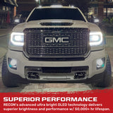 GMC Sierra 07-13 Projector Headlights OLED Halos & DRL - Multiple Styles