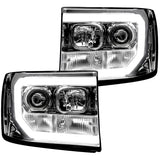 GMC Sierra 07-13 Projector Headlights OLED Halos & DRL - Multiple Styles