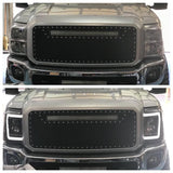 Ford Super Duty 11-16 Projector Headlights OLED Halos, DRL - Multiple Styles